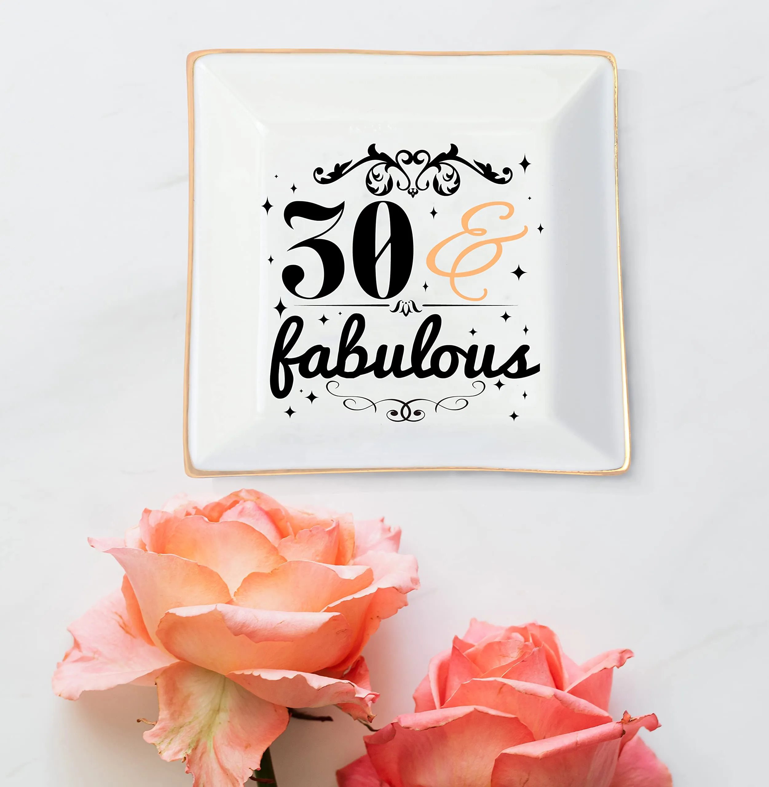 30th Birthday,30th Birthday Gifts for Women,30th Birthday Jewelry Dish,30th Birthday