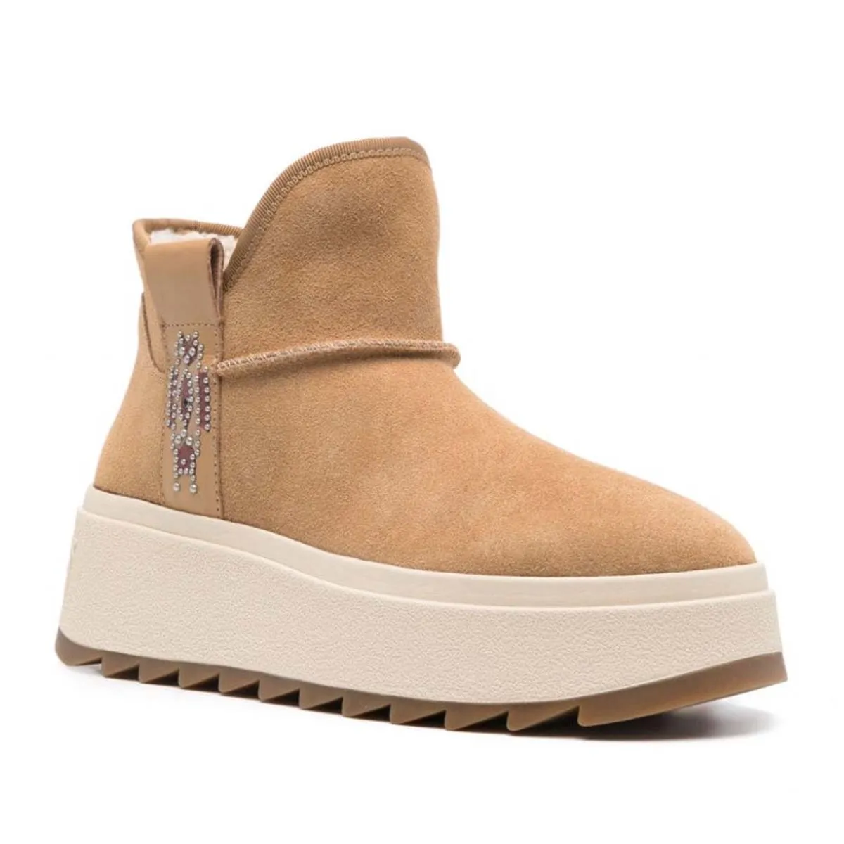 ASH MASK BEIGE BOOTS