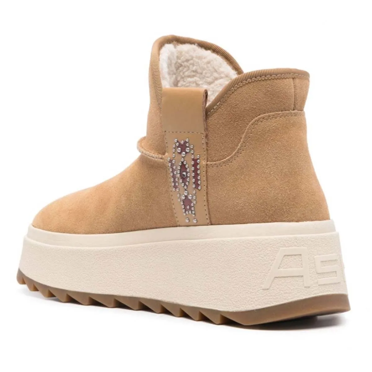 ASH MASK BEIGE BOOTS