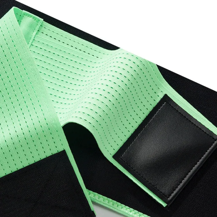Fitness Protective Gear Sports Training Abdominal Belt Compression Sweat Protective Belt, Specification: S (90 x 20cm)(Green)