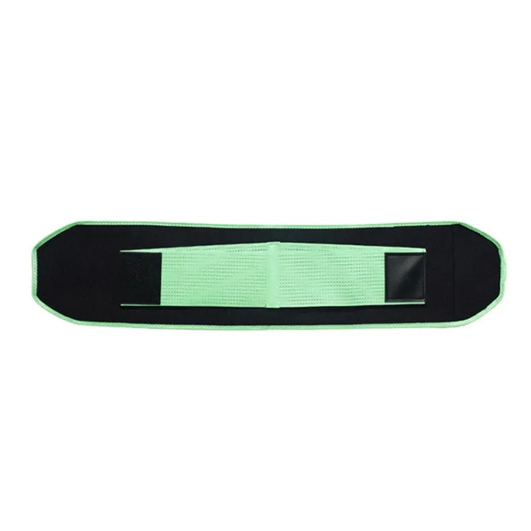 Fitness Protective Gear Sports Training Abdominal Belt Compression Sweat Protective Belt, Specification: S (90 x 20cm)(Green)