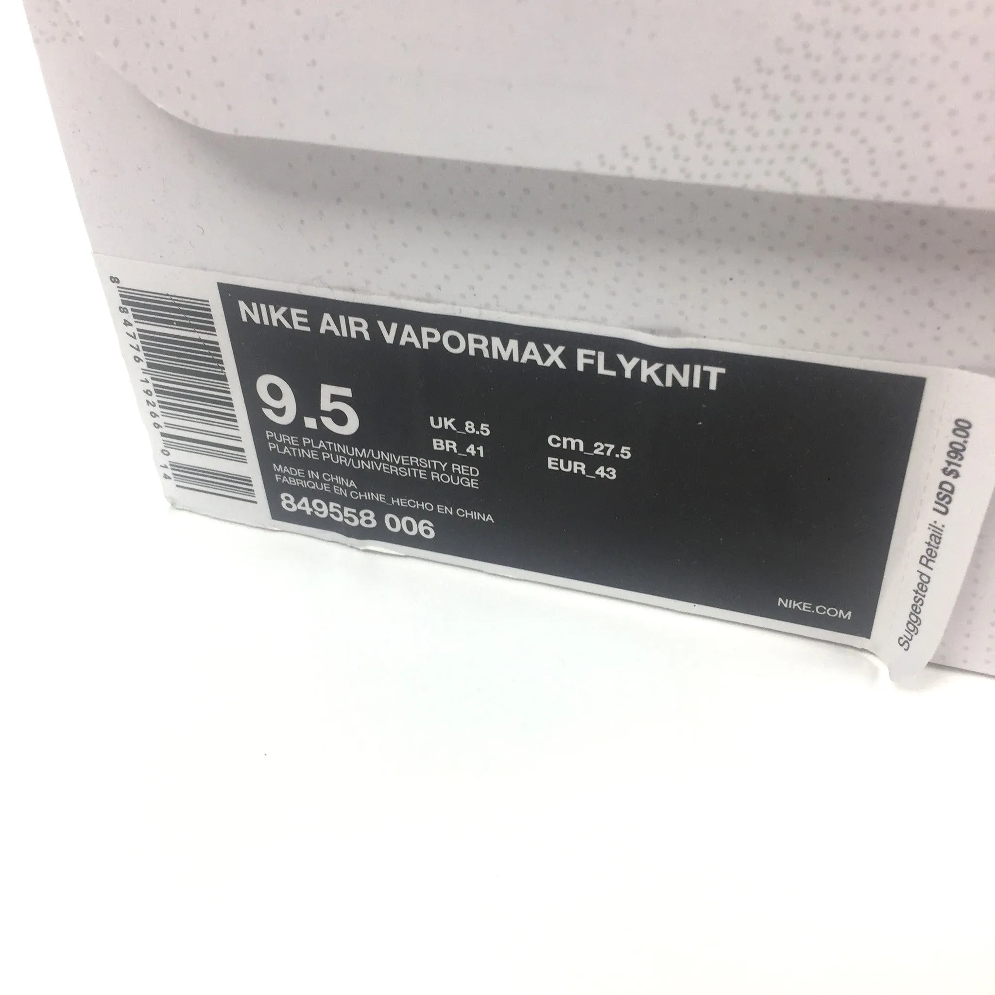 Nike - Air Vapormax Flyknit OG